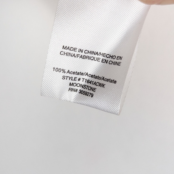 NWT Weekend Los Angeles Moonstone Pale Yellow Cropped Cami Top Size L - Picture 7 of 8